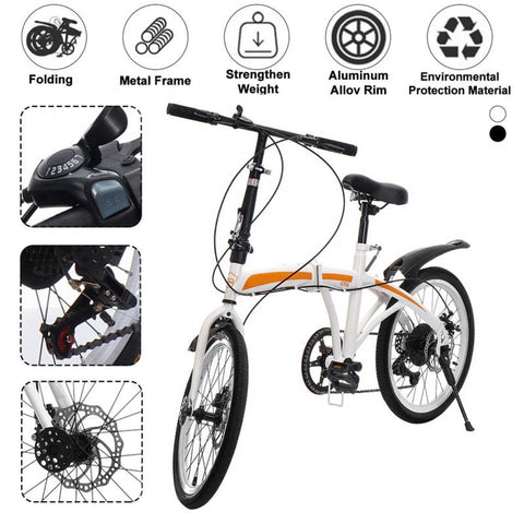 New Double Disc Brake Folding Bicycle