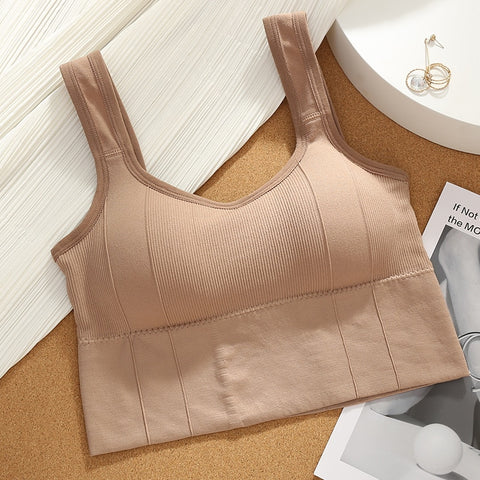 Women No Steel Ring Gather Sports Underwear