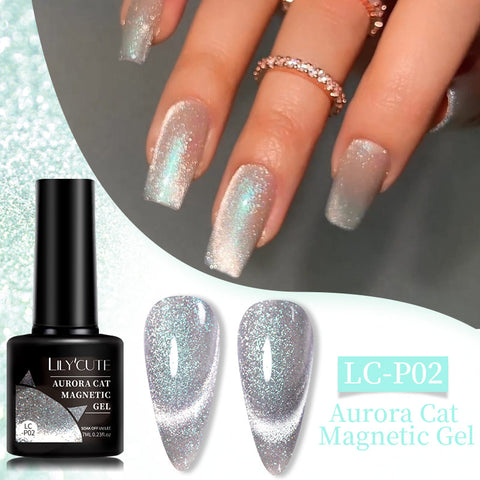 7ML Aurora Top Coat Sparking Aurora Gel Nail Polish