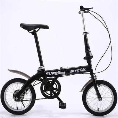 14-inch Adult Folding Bike Portable Ultralight Bicycle
