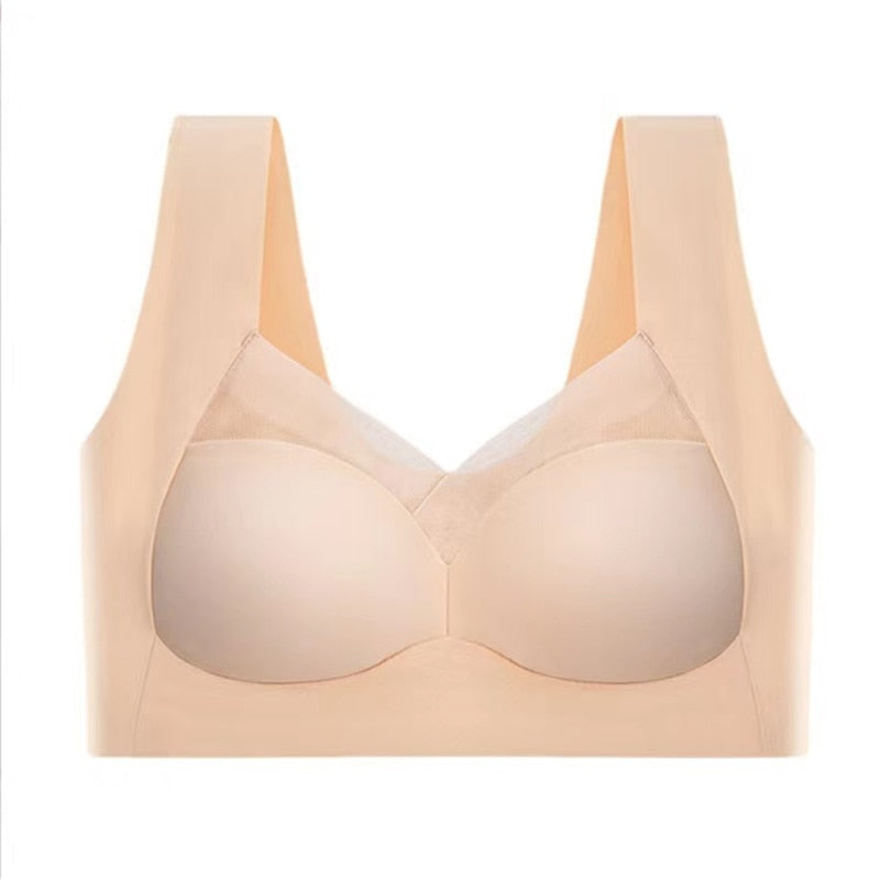 Women Comfortable Steel Ring Underwear