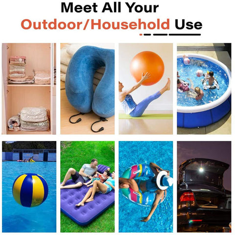 Outdoor Portable Electric Inflator Swimming Ring Pump