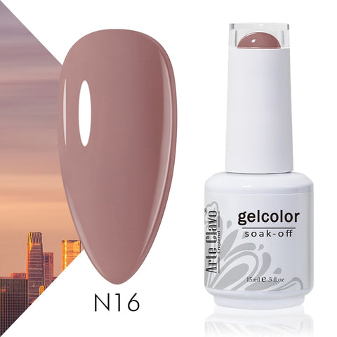 15ml Rose Red Color Series Gel Nail Polish
