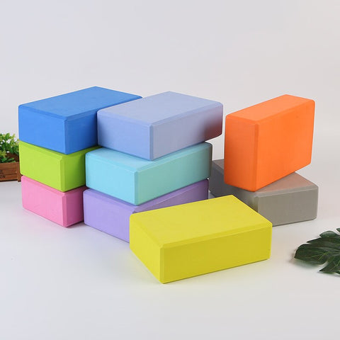Gym Blocks Foam Brick Training Exercise Fitness Set