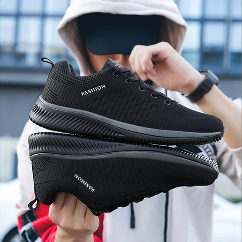 Men Lightweight Running Walking Casual Breathable Shoes