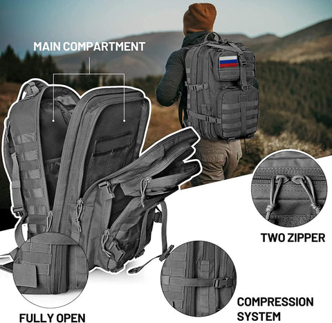 50L Tactical Military Backpack