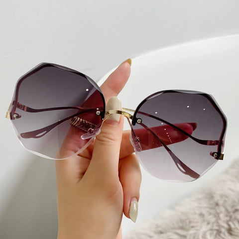 2023 Luxury Round Gradient Sunglasses