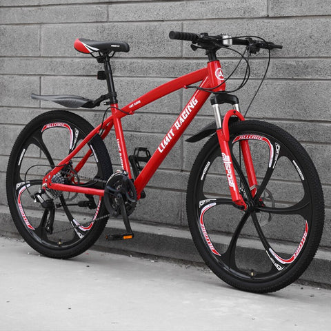 Outdoor Off-road Integrated Wheel  Carbon Steel Bicycle