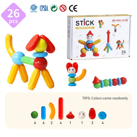 Baby Magnetic Building Blocks Game Toy