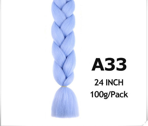 24 Inch Jumbo Braid Ombre Jumbo Hair Extension