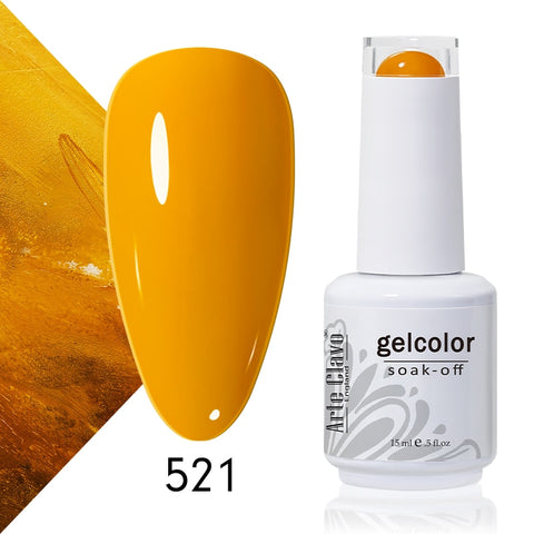 15ml Rose Red Color Series Gel Nail Polish