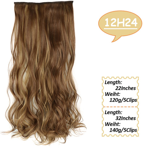 22Inch/32Inch Clip On Hair Extensions