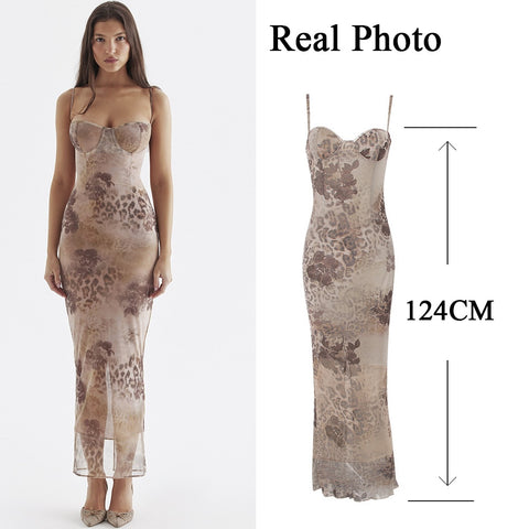 New Mesh Celebrity Evening Party Dresses