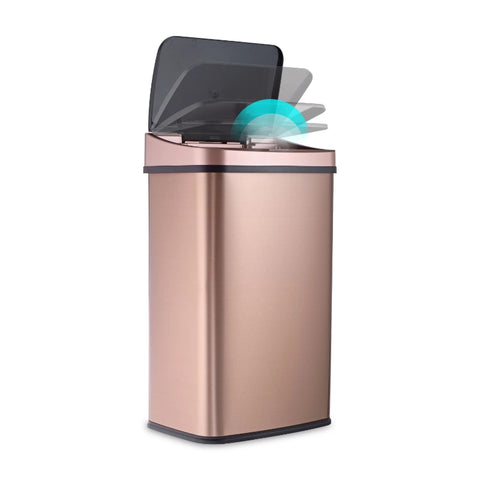 Motion Sensor Rectangular Kitchen Garbage Can