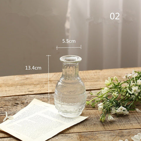 Transparent Glass Vases