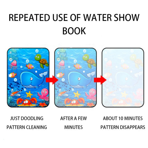 1pcs Magical Book Water Drawing Montessori Toys