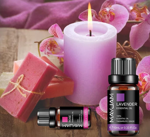 New Chamomile Eucalyptus Jasmine Essential Oils