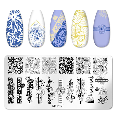New Nails Art Stencil Stamp Tools