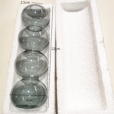 Transparent Glass Vases