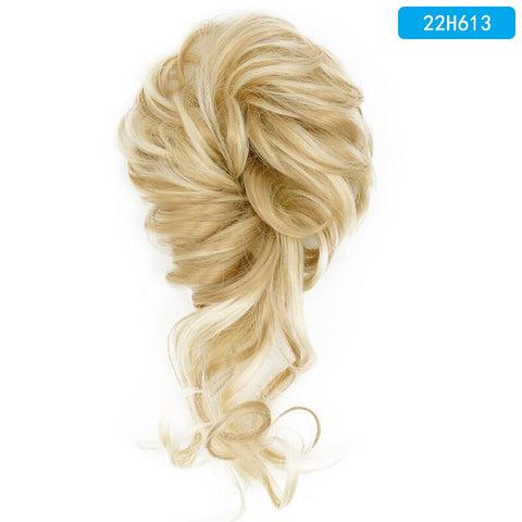 New Synthetic Hair Bun Messy Chignon