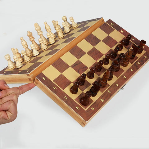 New Wooden Chess Set