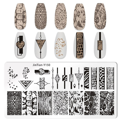 New Nails Art Stencil Stamp Tools