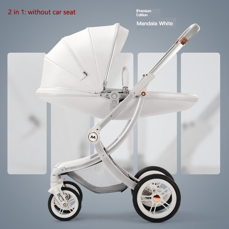 Baby Stroller 2in1/3 In 1 Luxury Carriage