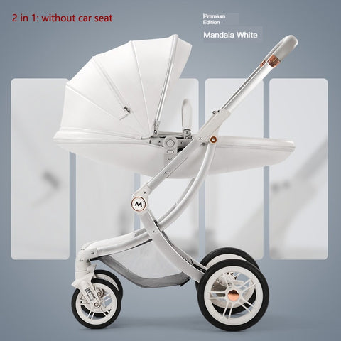 Baby Stroller 2in1/3 In 1 Luxury Carriage