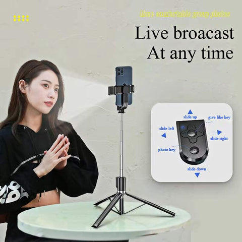 1.67M Long Extended Bluetooth Selfie Stick