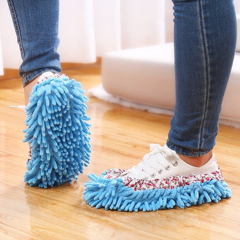 House Dust Removal Mop Slippers