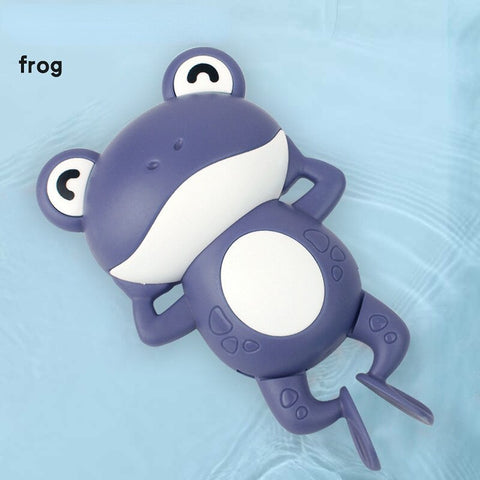 Baby Cute Frogs Clockwork Bath Toy