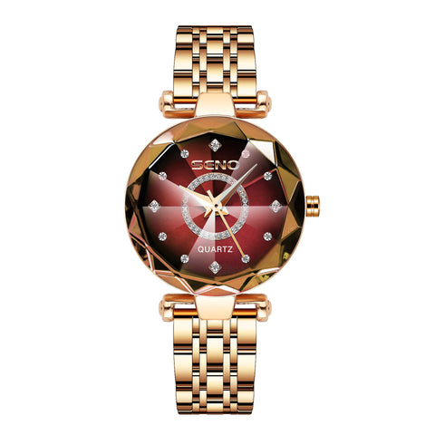 Women Fashion Crystal Quartz Watch