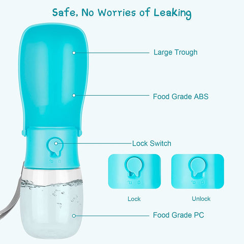 Pet Foldable Water Bottle
