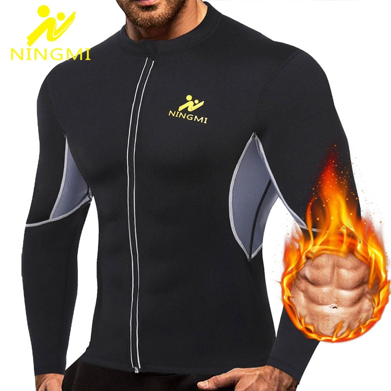 Men Slimming Home Gym Shirts