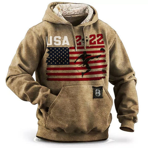 Hoodie Men's Hooded Sweatshirt 3D Printed Letter 2