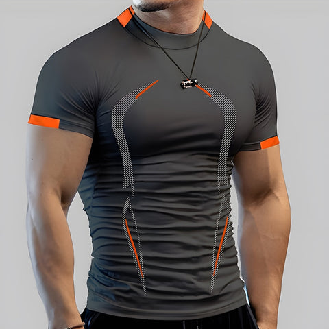 Man Quick Dry Summer Running Shirt