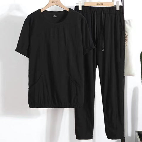 Men's Top Pants Sets Fashion 2 piece set