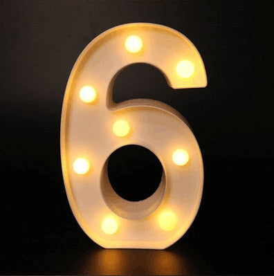 New Alphabet Letter LED Lights
