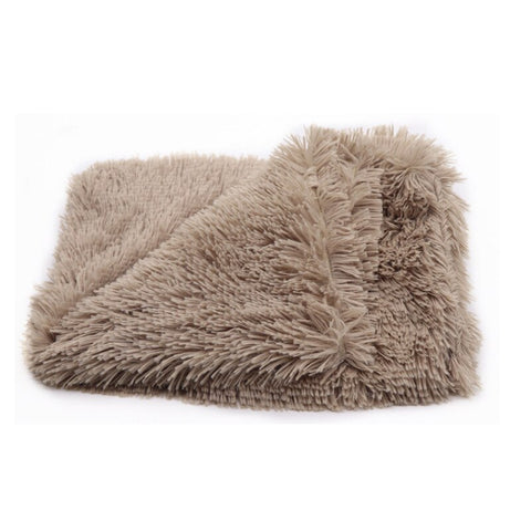 Dog Fluffy Fur Blanket Sleeping Mat