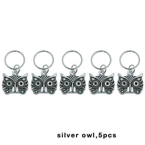 5-50Pcs/lot Mix Color Charms Hair Braid