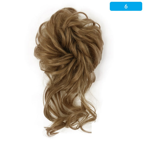 New Synthetic Hair Bun Messy Chignon