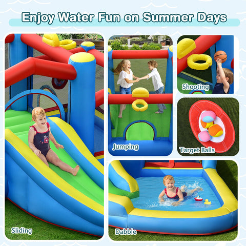 Kids Water Slide Outdoor Indoor Slide Bounce