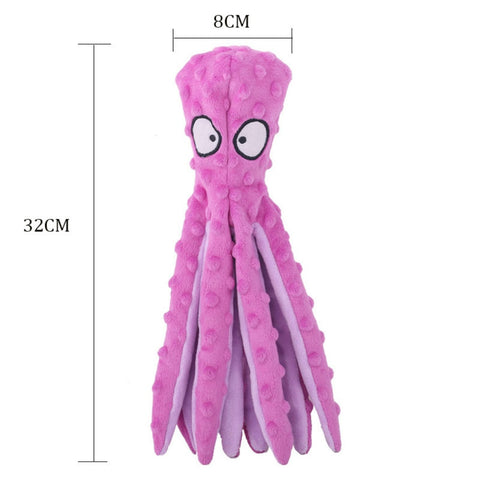 Dog Octopus Teeth Cleaning Chew Toy