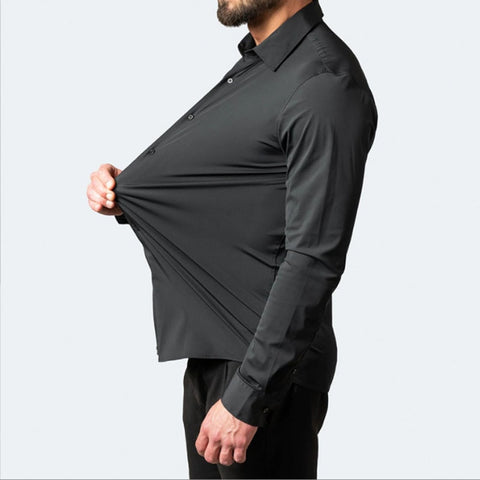 New long-sleeved business casual shirt