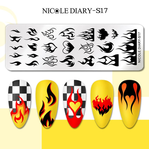 Nails Leaf Flower Manicure Decor