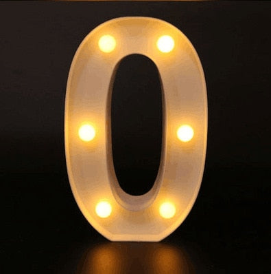 New Alphabet Letter LED Lights