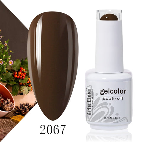 15ml Rose Red Color Series Gel Nail Polish