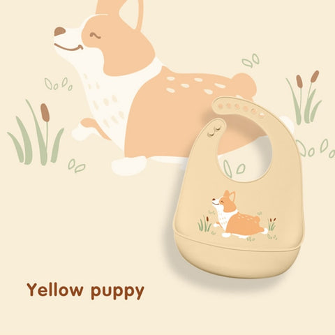 Printed Soft Baby Silicone Bibs