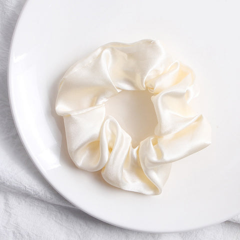 Women Silk Scrunchie Elastic Multicolor Hair Band