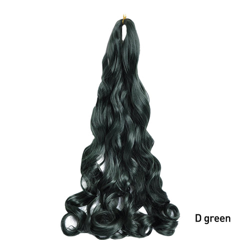 New French Curls Braiding Hair